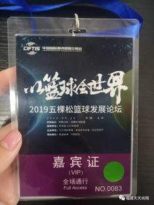 以篮球会世界 福建省天天尚翔总经理罗燕平受邀出席2019五棵松篮球发展论坛